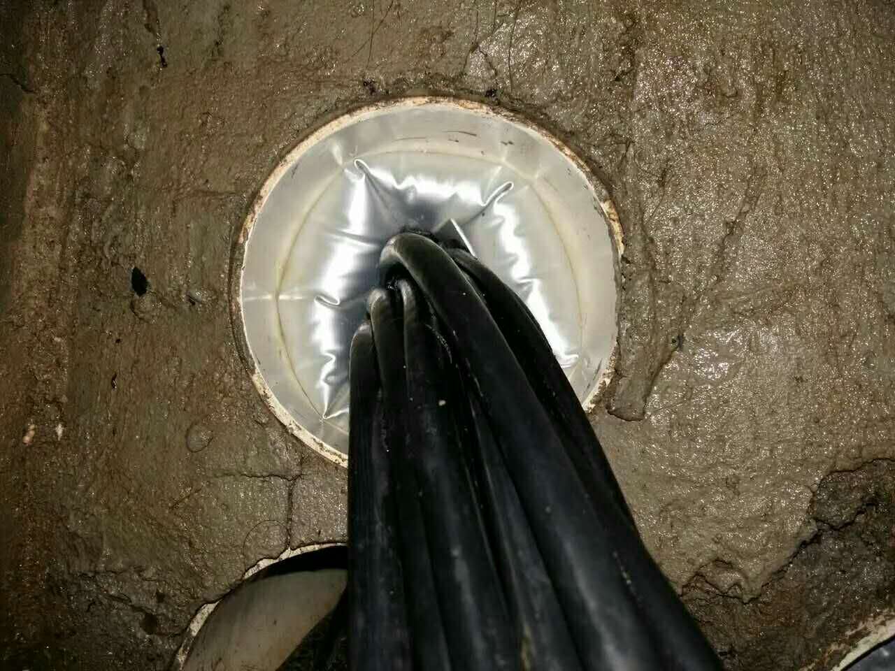 地下室车库电缆进线管道漏水被淹处理办法