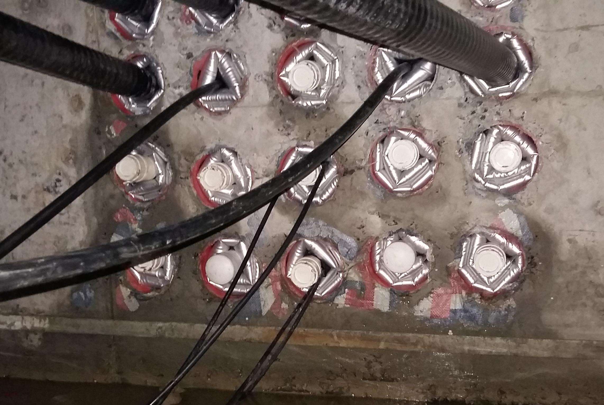电缆井(沟)电缆孔洞防水封堵